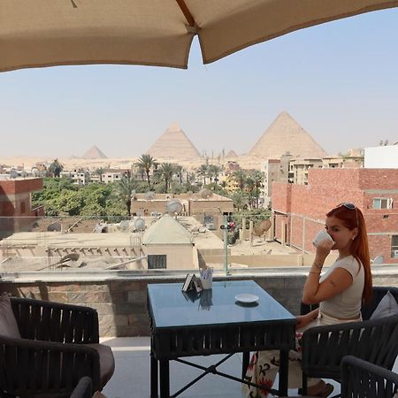 Tuya Pyramids Inn Kafret el-Gabal Eksteriør billede