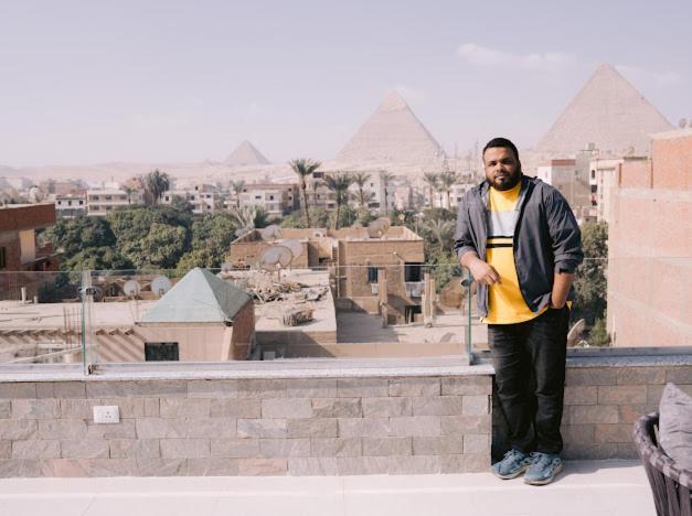 Tuya Pyramids Inn Kafret el-Gabal Eksteriør billede