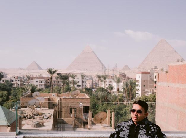 Tuya Pyramids Inn Kafret el-Gabal Eksteriør billede
